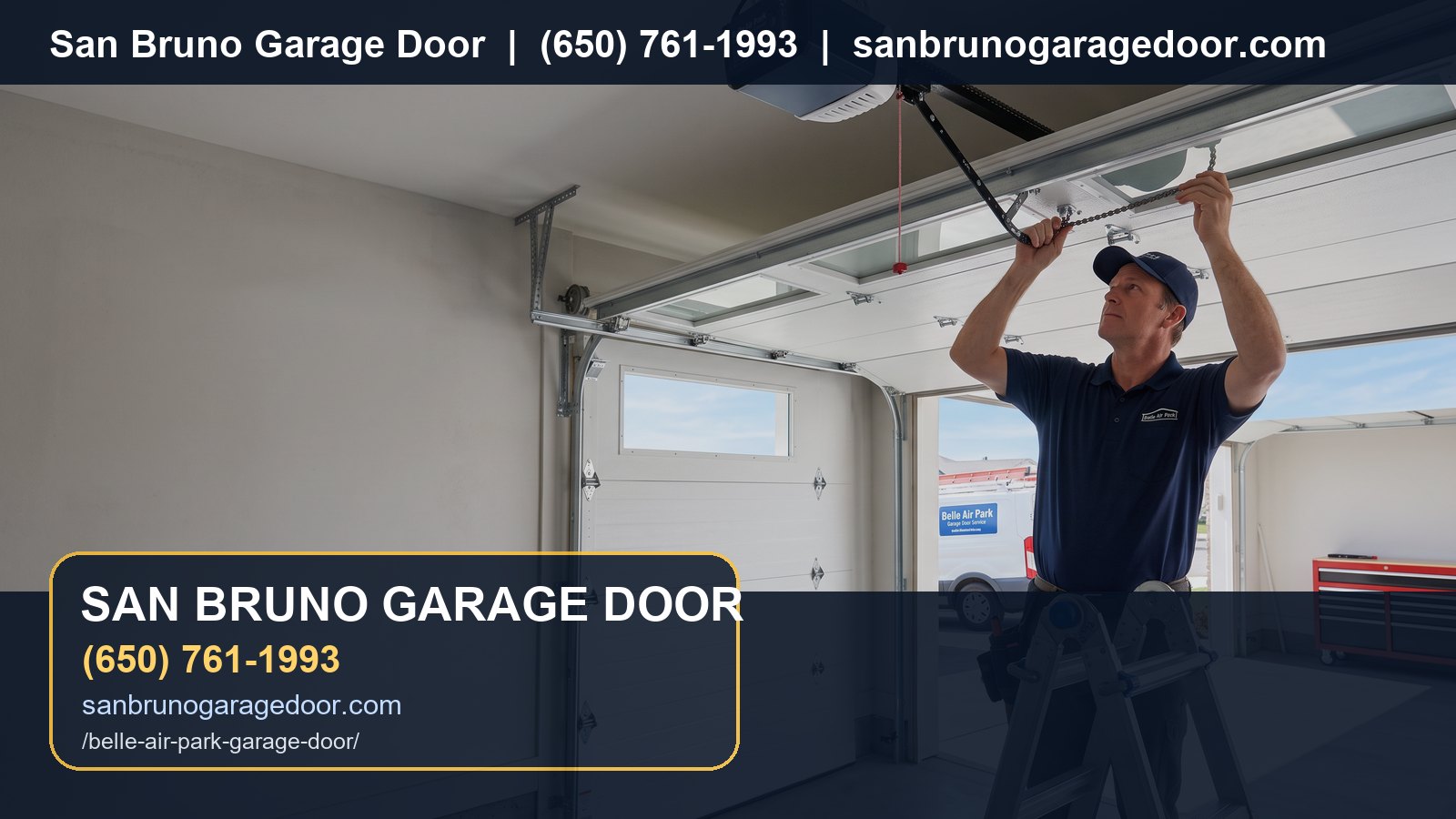 Belle Air Park Garage Door Service branded visual